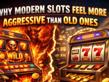 Why Modern Slots Feel More Aggressive Than Old Ones